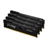 Kingston 64GB 2666MHz DDR4 CL16 DIMM (Kit of 4) FURY Beast Black