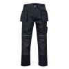 PORTWEST Portwest PW347 PW3 Bavlnené Holster nohavice Čierna, 36