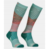 ORTOVOX Dámske W's ALL MOUNTAIN LONG SOCKS ice waterfall - modré Veľkosť: 39-41