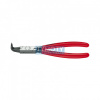 KNIPEX 44 21 J11 Kleště pro vnitřní poj. kroužky 12-25 mm zahnuté 90° pot. plastem, fosfátováno