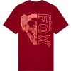 FOX Image Skull Ss Prem Tee Cardinal - XL