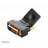 AKASA - úhlová redukce DVI-D na HDMI AK-CBHD16-BK