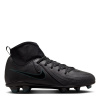 Nike Phantom Luna II Club Junior Firm Ground Football Boots Black/Green 4 (36.5)