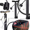 NOŽNÁ PUMPA NA BICYKEL pre lopty na bicykli 5v1 SILNÁ