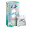 Durex Invisible Close Fit 10 ks, vlhčené kondómy, tenké, priliehavé