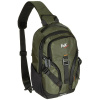 FOX Outdoor batoh TRAVEL SLING cez jedno rameno ZELENÝ
