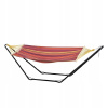 Hammock s Amazonas Rod pomaranges a Reds 100 kg 200 x 100 (Amazonas Stojak + Hamak Beach Set)