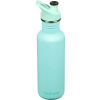 Nerezová fľaša Klean Kanteen Classic 27oz (w / Sport Cap) - Pastel Turquoise 800 ml uni