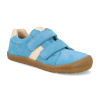 Barefoot detské tenisky Koel - Denis Suede 3.0 Jeans modré