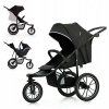 Kinderkraft Športový kočík HELSI 2 2024 BLACK