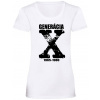 Generácia X - Biela , Dámske , M