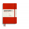 Zápisník LEUCHTTURM1917 Softcover Medium (A5) Fox Red, 123 p., čistý