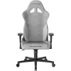 DXRacer GLADIATOR šedá a biela (látka)