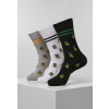 Recycled Yarn Pineapple Socks 3-Pack 35-38