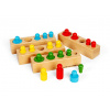 Bigjigs Toys Motorická vkladačka bloky 24 dielikov