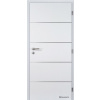 Doornite CPL-Premium laminátové ALU IV Biela Premium interiérové dvere, DTD CPLP-ALUIV-Biela