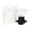 HARIO Immersion Switch Server Set V60-02 čierny - dripper / sklenený filter na kávu