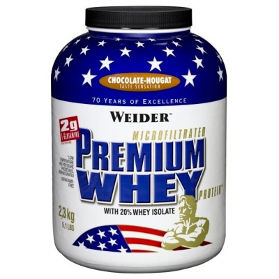 Weider Premium Whey Protein 2300 g vanilka - karamel