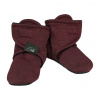 ESITO Capáčky barefoot Warmkeeper Zoe Garnet vínová Veľ. 3 - stielka: 13 cm