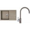 Set Sinks G13954 (dřez Amanda 860 Truffle 54 + baterie Vitalia Truffle 54)