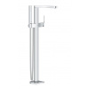 GROHE 23846003 PLUS Vaňová batéria do podlahy s ručnou sprchou a hadicou, chróm GRO 23846003