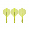 Mission Letky Force 90 Vortex - Standard No2 - Short - Neon Yellow F4621