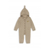 Overal pre bábätká Konges Sløjd MATTOU KNIT ONESIE KS103904.9BYA hnedá 74