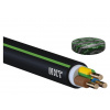 Kábel pevný CYKY-J 3x2,5 pvc čierny (CYKY-J 3x2,5)