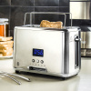RUSSELL HOBBS Compact Home Brushed Toaster 820 W - elektrický hriankovač / opiekacz na sendviče z nehrdzavejúcej ocele