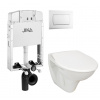 Jika Cenově zvýhodněný závěsný WC set k zazdění + WC Nila KMPL