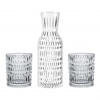 Súprava pohárov a karafy na vodu ETHNO, sada 3 ks, jasné, sklo, Nachtmann