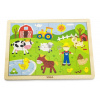 Viga puzzle farma hračky