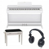 CASIO AP-270 WE DIGITAL PIANO + DREVENÁ LAVICA + SLÚCHADLÁ - SET (CASIO AP-270 WE DIGITAL PIANO + DREVENÁ LAVICA + SLÚCHADLÁ - SET)