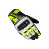 Rukavice G-CARBON, SPIDI (bílé/černé/žluté fluo)