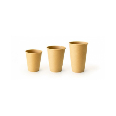 Papierové poháre hnedé kraft Ø 90 mm 420 ml 0,3L (50 ks) - Wimex Papierový pohár kraft 90mm 420ml `L: 0,3L 12oz`