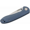 Vega CJRB J1912-GYC Feldspar vreckový nôž 9 cm, Stonewash, šedo-modrá, G10 (CNC textúra)