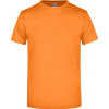DAIBER JN 02 / Pánske tričko z ťažkej bavlny - orange 4XL
