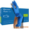 Mercator Medical Nitrylex Classic Blue Nitrilové rukavice modré 100 ks