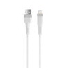 Setty USB kábel USB - Lightning 1,2 m 2A KNA-L-1.220 biely (GSM171577)
