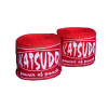 Katsudo elastická boxeristická bandáž Path, červená