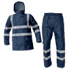 Cerva SIRET HI-VIS SET Nepremokavý reflexný komplet XXL, Tmavomodrá