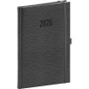 NOTIQUE Týždenný diár Rivoli 2026, sivý, 15 x 21 cm