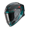 Integrální helma Scorpion Exo-R1 Evo Carbon Air Propel černá/zelená M
