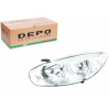 DEPO REFLEKTOR (H7 ELEKTRICKÝ S MOTOROM, FARBA V
