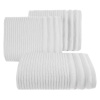 EUROFIRANY FROTÉ UTERÁK SAMMY SADA 6KS 50X90 CM BIELA