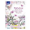 Notes Omaľovánky antistresové A4 Motýlie záhrady MFP 5301079