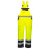 Portwest S488 Reflexné nohavice na traky XL, Fluorescenčno žltá-Čierna