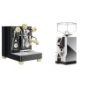 Lelit Bianca PL162T V3, black + Eureka Mignon Specialita, CR chrome