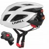 Livall Silniční helma Bluetooth 55-61cm LED/SOS/Intercom bílá