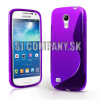 Silikónový obal Samsung Galaxy S IV Mini – TPU – fialová